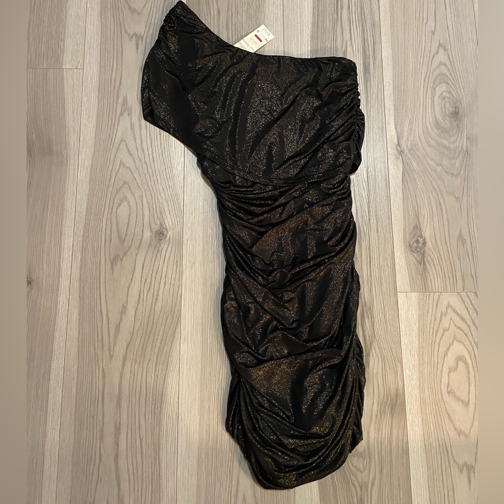 Arden B One Shoulder Dress Size Medium NWT